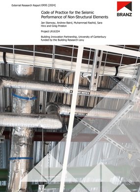 ER95 Code of Practice for the Seismic Performance of Non-Structural Elements publication front cover