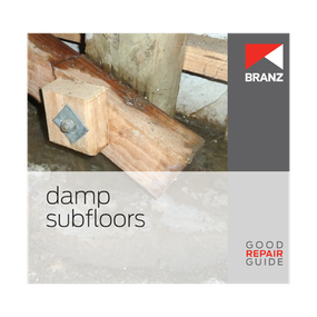 Good Repair Guide: Damp subfloors