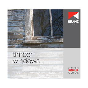 Good Repair Guide: Timber windows