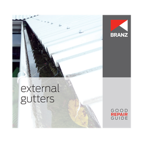 Good Repair Guide: External gutters