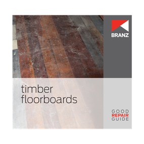 Good Repair Guide: Timber floorboards