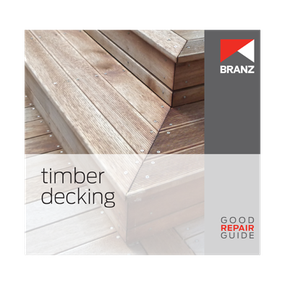 Good Repair Guide: Timber decking