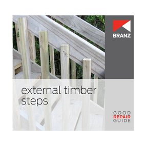 Good Repair Guide: External timber steps