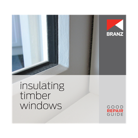 Good Repair Guide: Insulating timber windows