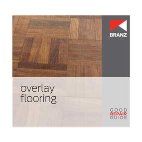 Good Repair Guide: Overlay flooring