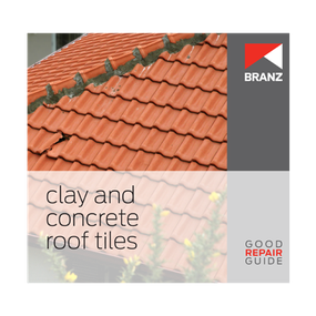 Good Repair Guide: Clay and concrete roof tiles