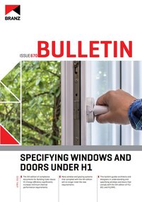 BU670 Specifying windows and doors under H1